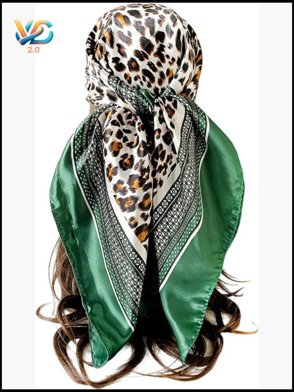 Square Scarf Bandana Versatile Hair Neck Accessory Lightweight Breathable 35